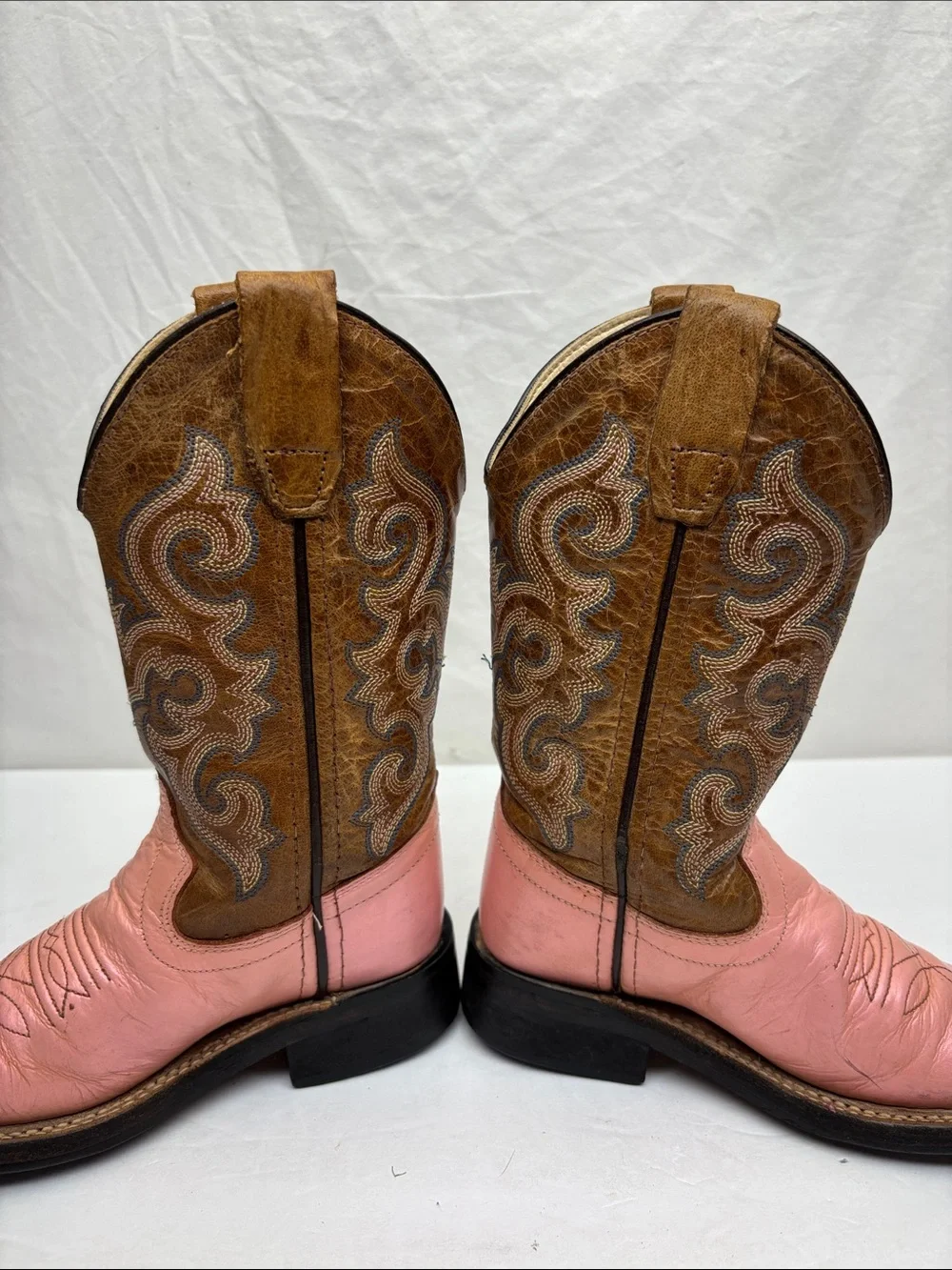 Old West western boots for toddler girl
